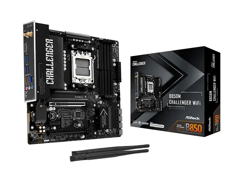 Placa ASRock B850M Challenger  AMD Micro ATX DDR5 HDMI
