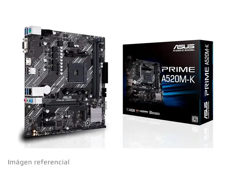 Placa ASUS Prime A520M-K AMD A520  DDR4x2 HDMI/USB 3.2x6