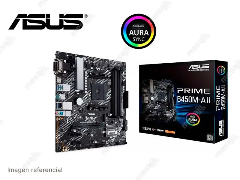 Placa ASUS Prime B450M-AII AMD AM4 USB 3.1 mATX (90MB15Z0-M0AAY0)
