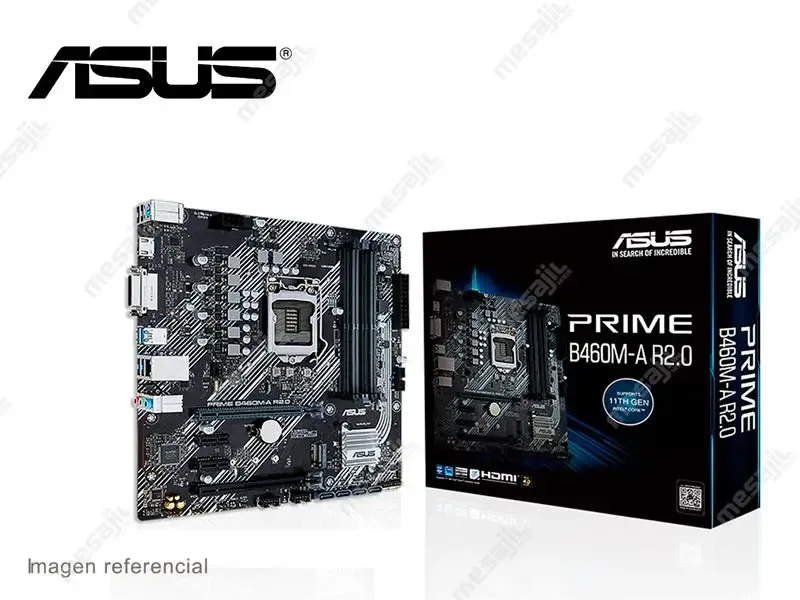 Placa ASUS Prime B460M-A R2.0 Intel LGA1200 DDR4 USB 3.2 mATX