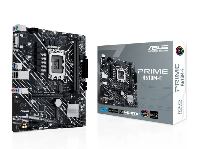 Placa ASUS Prime H610M-E Intel LGA1700 DDR5 HDMI/DP/VGA