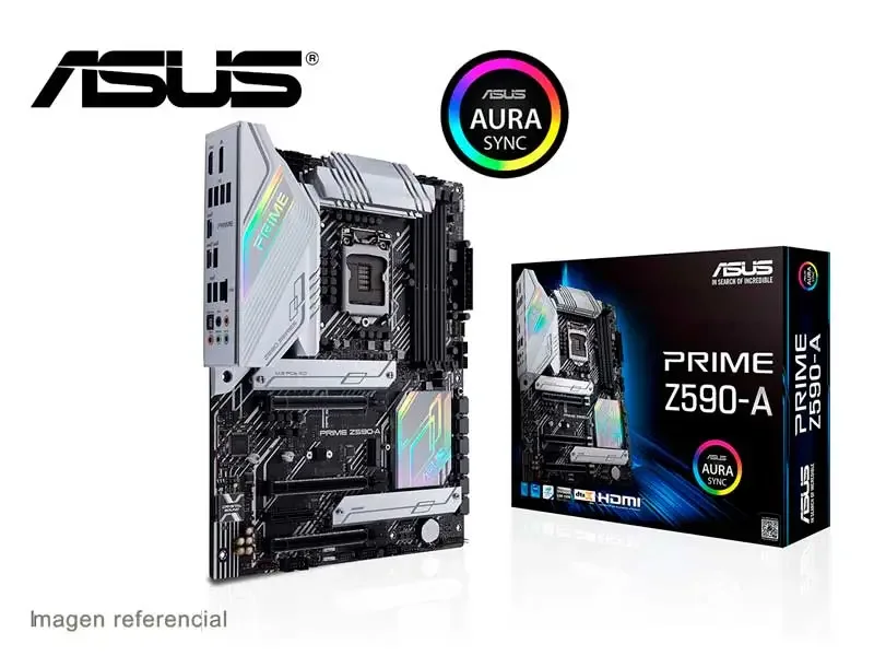 Placa ASUS Prime Z590-A Intel LGA1200 DDR4 USB 3.1 ATX