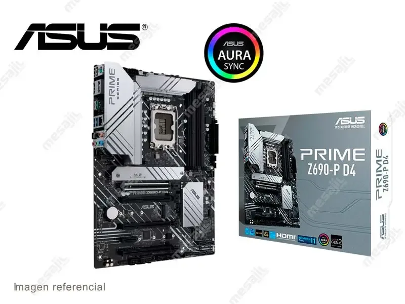Placa ASUS Prime Z690-P D4 Intel LGA1700 DDR4*4/M.2/HDMI*5/AIO