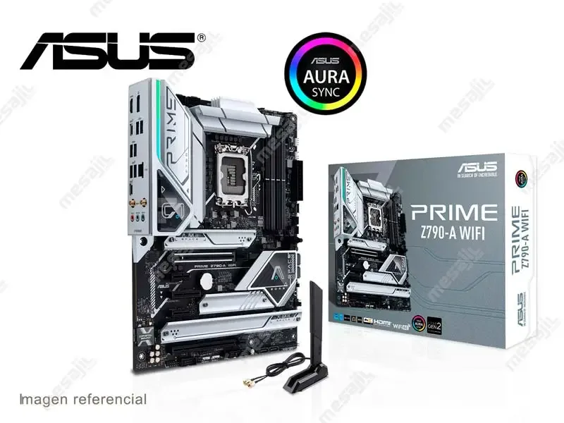 PLACA ASUS PRIME Z790-A WIFI  DDR5, USB GEN 2x2, DP/HDMI/M.2x 2  LGA1700