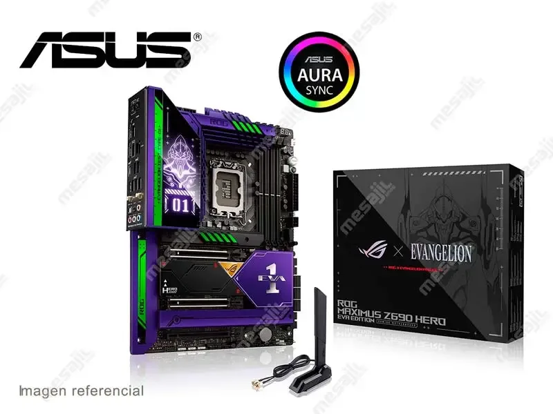 Placa ASUS ROG Maximus Hero EVA Z690 LGA1700 Wi-Fi 6E DDR5  ATX