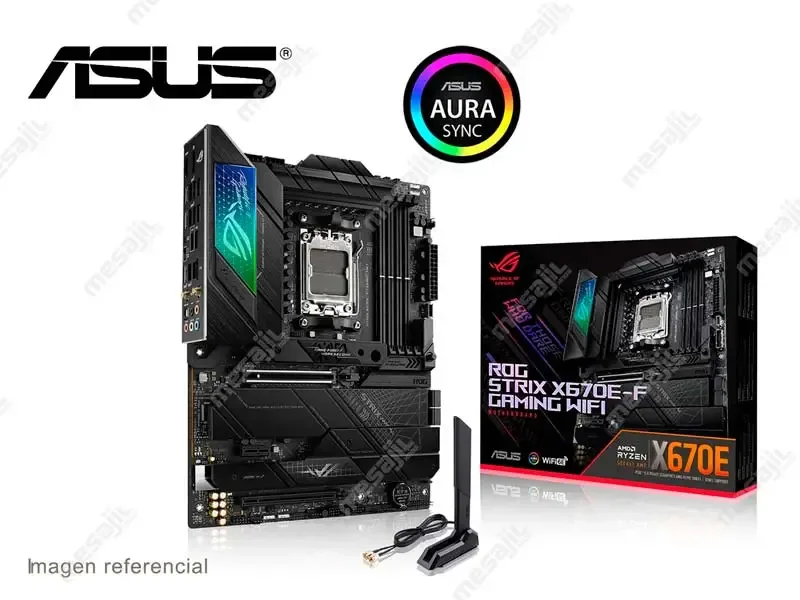 Placa ASUS ROG Strix X670E-E Gaming WIFI 6E AMD Ryzen 7000 series DDR5