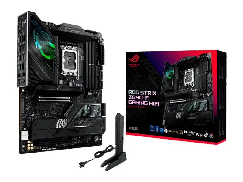 Placa ASUS ROG STRIX Z890-F Gaming  Ulta LGA1851 IA WIFI7 AI INTELLIGENCE DDR5 PCIe 5.0
