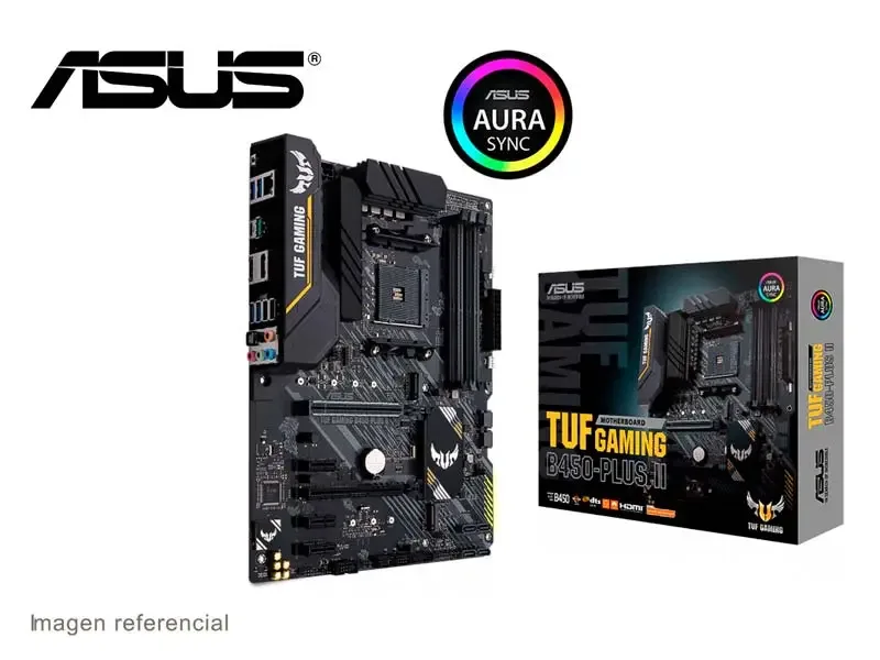 Placa ASUS TUF Gaming B450-Plus II AMD AM4 DDR4 USB 3.2
