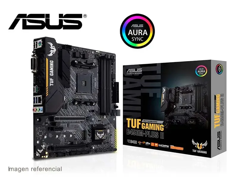Placa ASUS TUF Gaming B450M-Plus II AMD AM4 DDR4 USB 3.2
