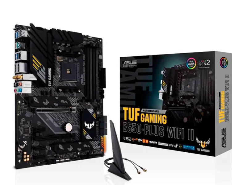 Placa ASUS TUF Gaming B550-Plus WIFI II AMD AM4 DDR4/USB 3.2/M.2