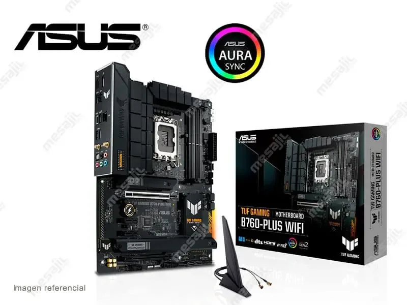 Placa ASUS TUF Gaming B760-Plus Wi-Fi 6 LGA1700 14th DDR5 HDMI/DP/Thuberbolt/Three M.2