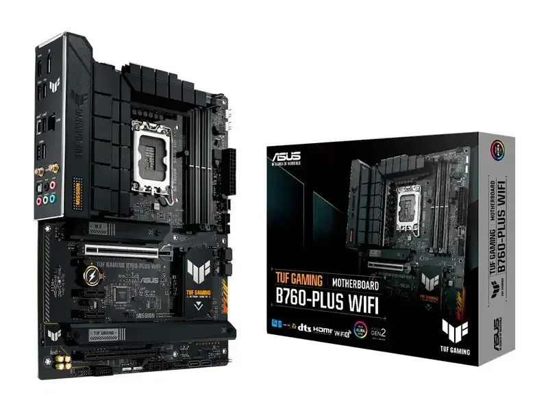 Placa ASUS TUF Gaming B760-Plus Wi-Fi 6 LGA1700 14th DDR5 HDMI/DP/Thunderbolt/Three M.2