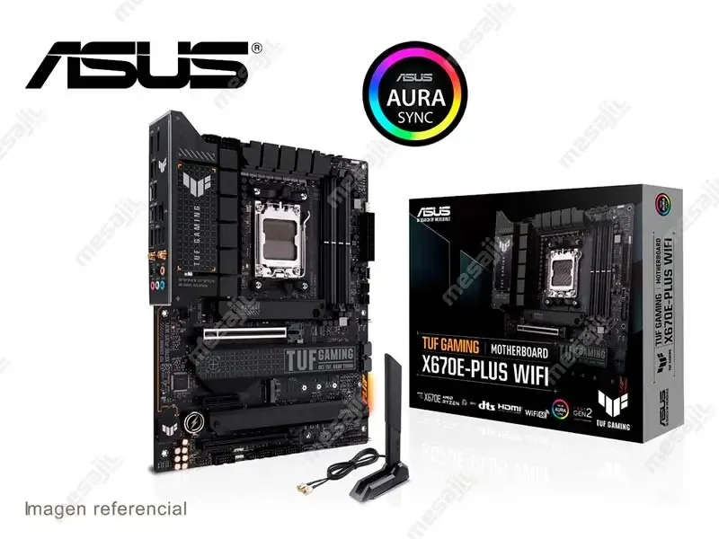 Placa ASUS TUF Gaming X670E-Plus WIFI 6E AMD Ryzen 7000 series/DDR5/HDMI