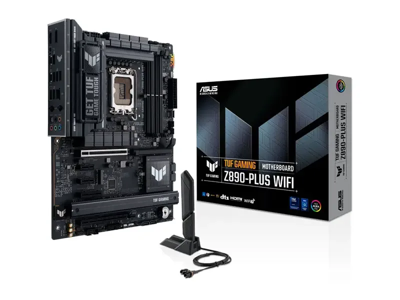 Placa ASUS TUF Gaming Z890-PLUS Ultra IA LGA1851 WIFI7 DDR5 PCIe 5.0 Aura Sync