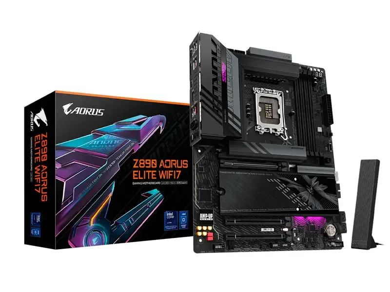 Placa Gigabyte AORUS Gaming Z890M ELITE WIFI7 LGA1851 DDR5 PCIe 5.0 MicroATX