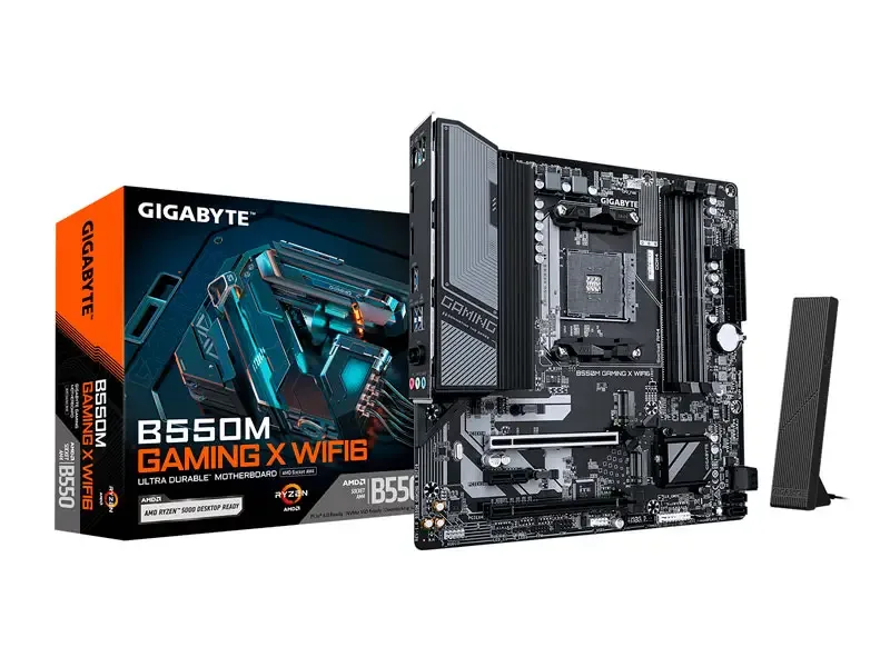 Placa Gigabyte B550M Gaming X WIFI6  AMD AM4 DDR4 mATX