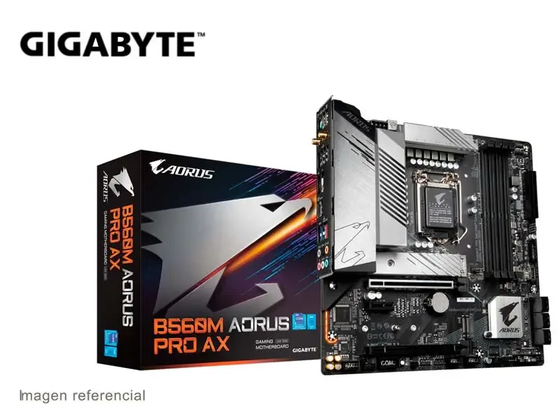 Placa Gigabyte B560 Aorus Pro AX Intel LGA 1200 11a. DDR4 Wi-Fi ATX