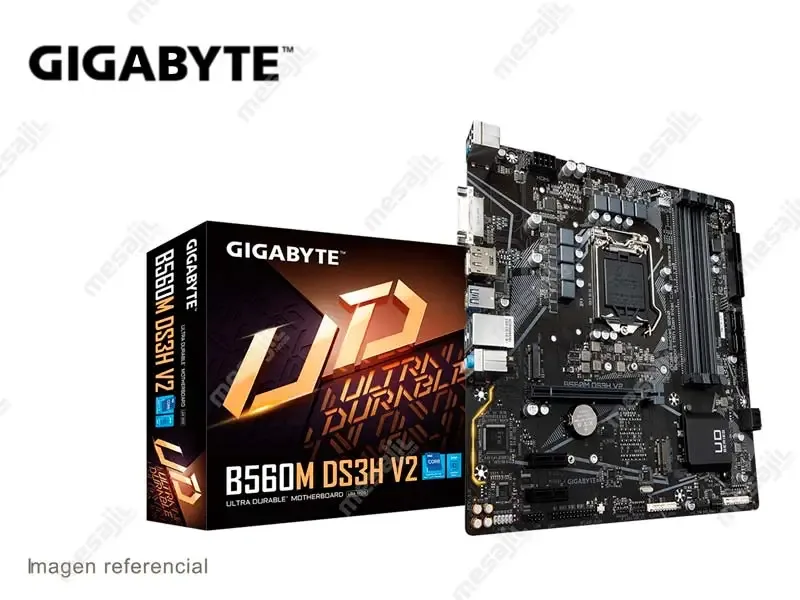 Placa Gigabyte B560M DS3H V2 LGA1200 DDR4 USB 3.2 11va y 10ma