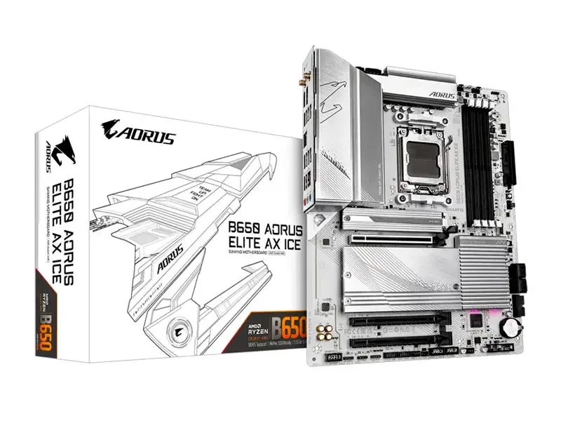 Placa Gigabyte B650 Aorus Elite AX ICE AMD Socket AM5
