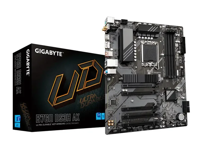 Placa Gigabyte B760M DS3H AX  Intel LGA1700 DDR5 DP/HDMI