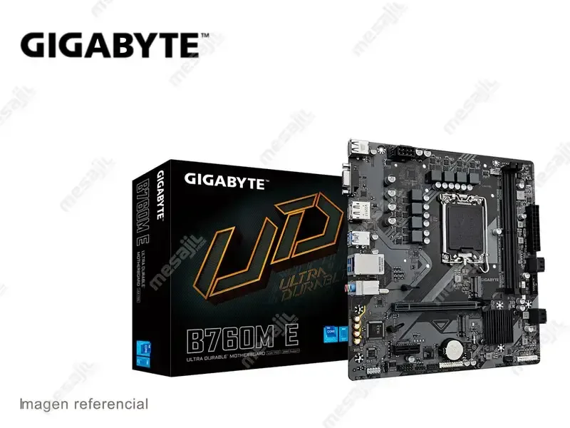 Placa Gigabyte B760M-E Intel LGA1700 DDR5 DP/HDMI/VGA
