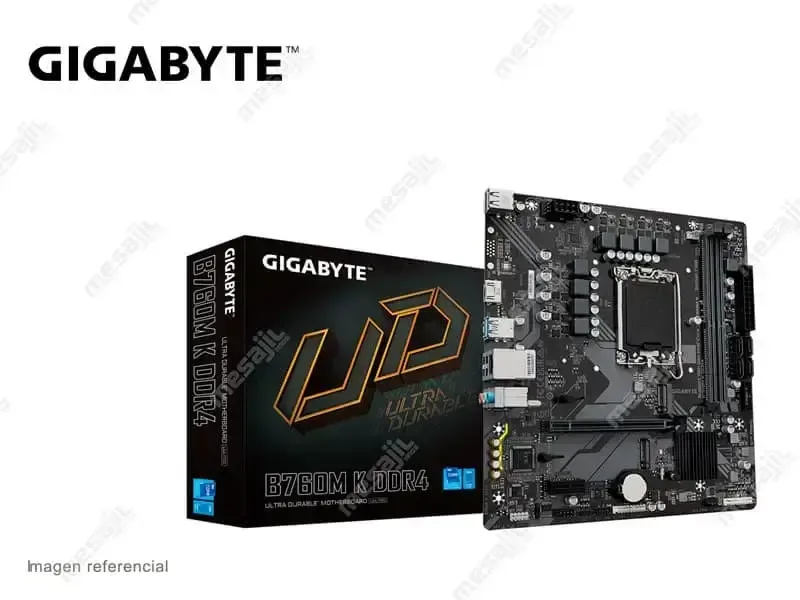 Placa Gigabyte B760M K Intel LGA1700 DDR4 DP/HDMI/VGA
