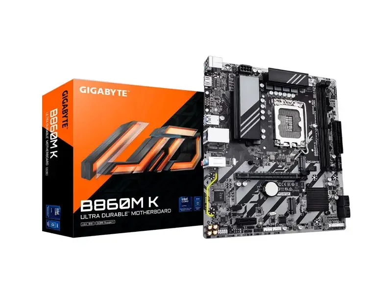 Placa Gigabyte  B860M K LGA1851 MATX DDR5 HDMI RJ-45