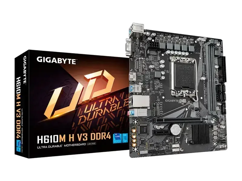 Placa Gigabyte H610M H V3 Intel LGA1700 DDR4 HDMI