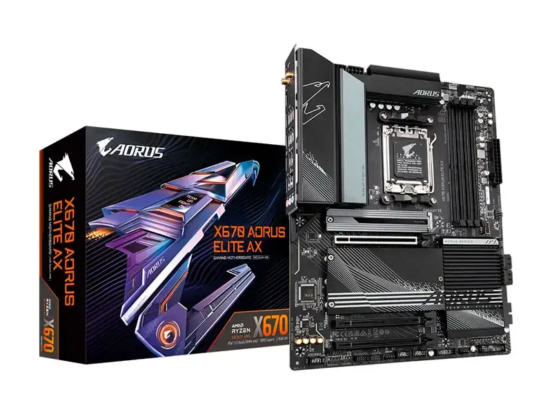 Placa Gigabyte X670 Aorus Elite AX AMD AM5 DDR5 M.2 HDMI WIFI