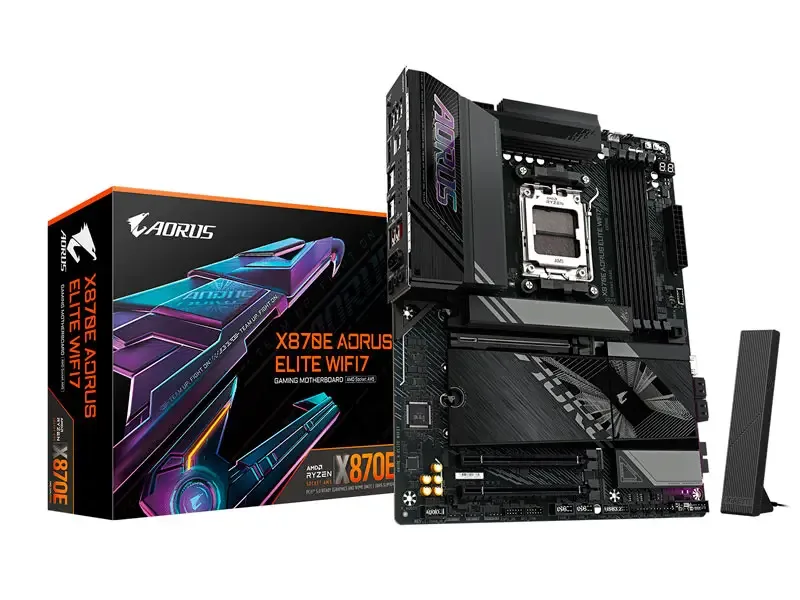 Placa Gigabyte X870E Aorus Elite X3D  DDR5 Wi-Fi 7/HDMI/RJ45/Bluetooth 5.4