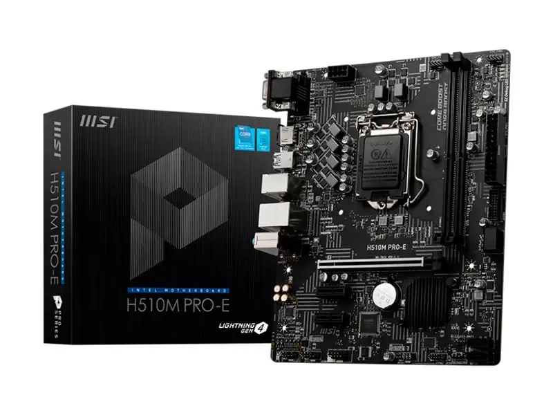 Placa MSI H510M PRO-E LGA1200 DDR4/HDMI/VGA/LAN
