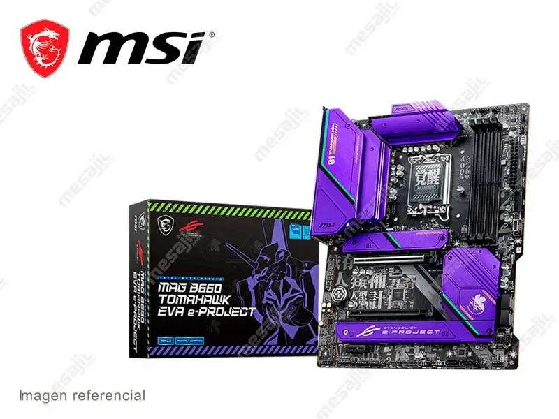Placa MSI MAG B660 TOMAHAWK EVA e-PROJECT LGA1700/4DDDR5
