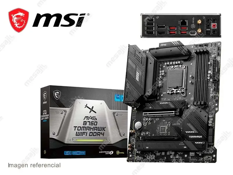 Placa MSI MAG B760 Tomahawk WIFI LGA 1700 4x DDR4 5333 ATX HDMI/DP/4xUSB