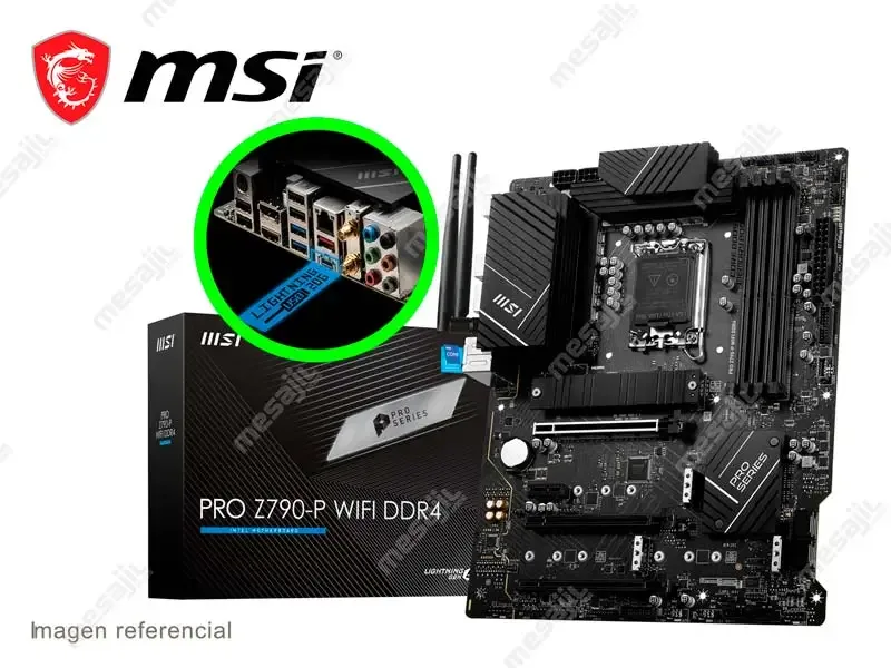 Placa MSI PRO Z790-P WIFI DDR4 LGA1700 S/V/L