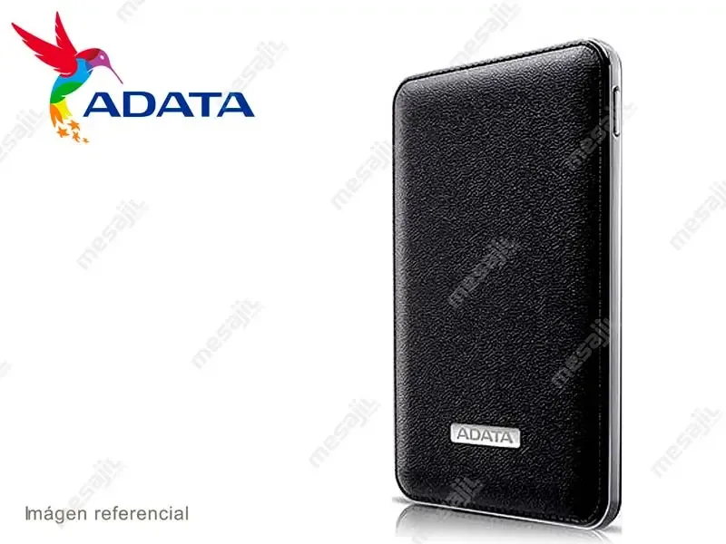 Power Bank ADATA PV120 5100 Negro (APV120-5100M-5V-CBK)