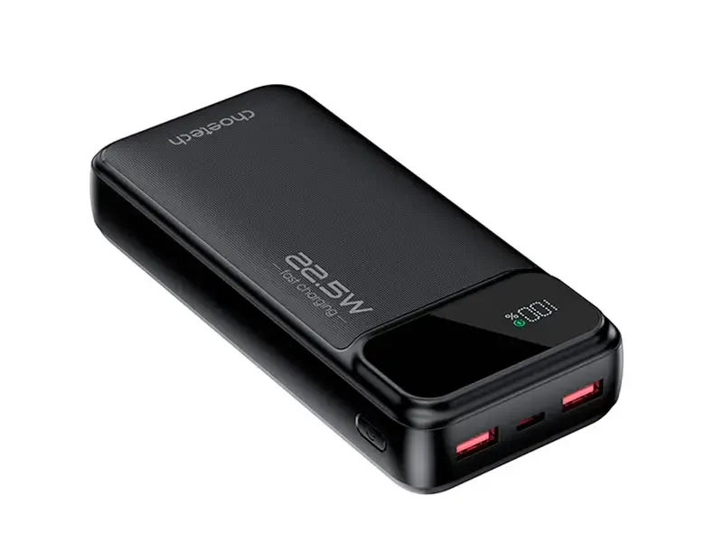 Power Bank CHOETECH B729-ACBK 20000mAh USB-C/USB-A x2 22.5W Negro