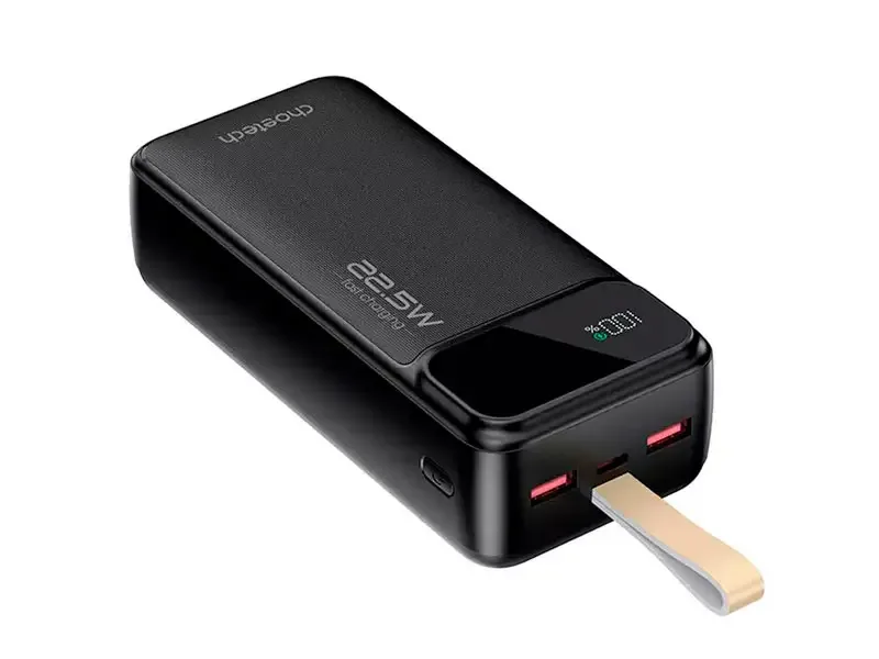 Power Bank CHOETECH B730-ACBK 30000mAh USB-C/USB-A x2 22.5W Negro