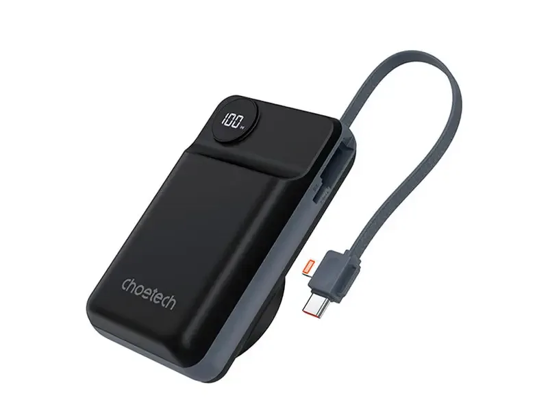 Power Bank Magnetico B696-BK CHOETECH 20000mAh USB-C 22.5W Negro
