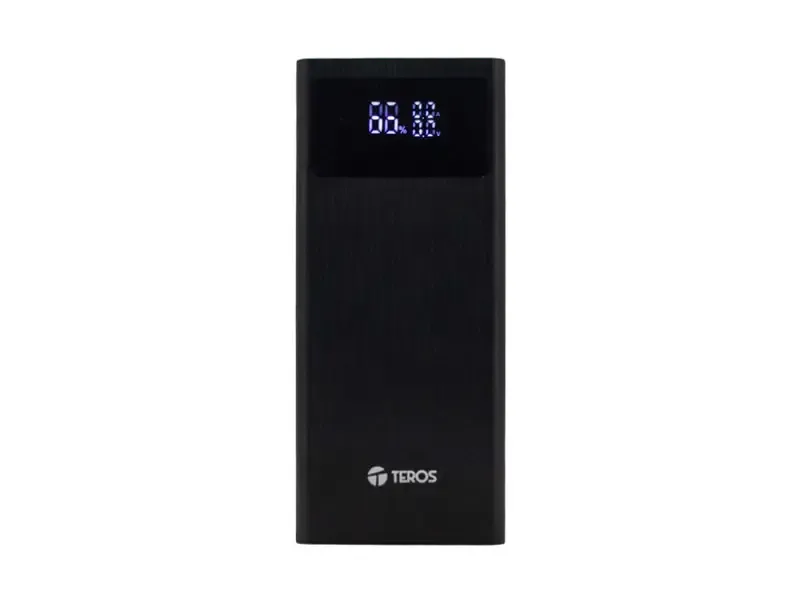 Powerbank TEROS TE-7059N 30000mah USB-A USB-C Negro