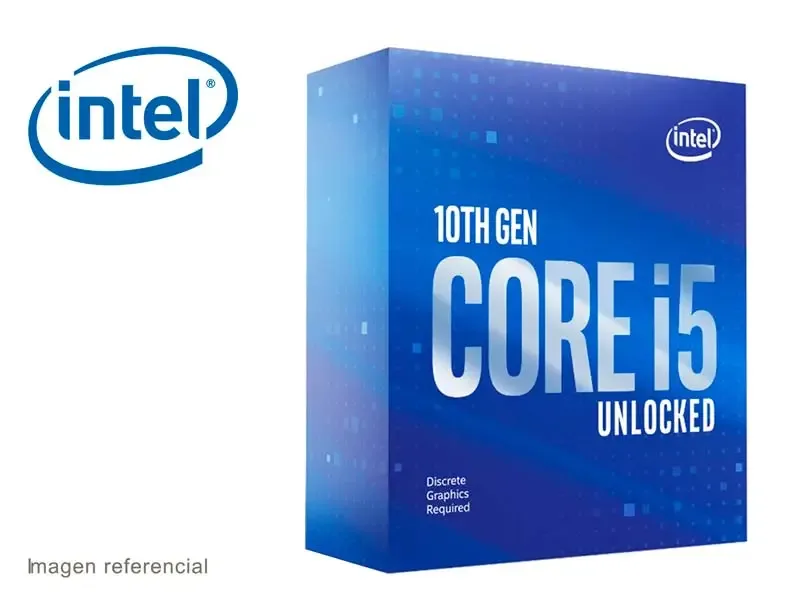 Procesador Intel Core i5-10600KF 4.1GHz 12MB Cache LGA1200
