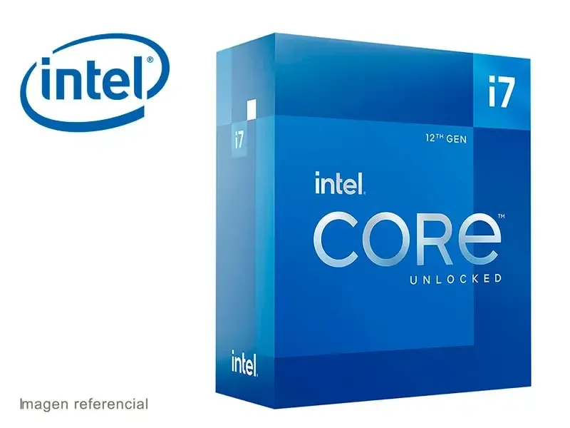 Procesador Intel Core i7-12700KF 3.0GHz 25MB Cache LGA1700