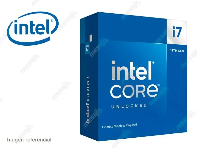 Procesador Intel Core i7-14700KF 3.4GHz 33MB Cache LGA1700