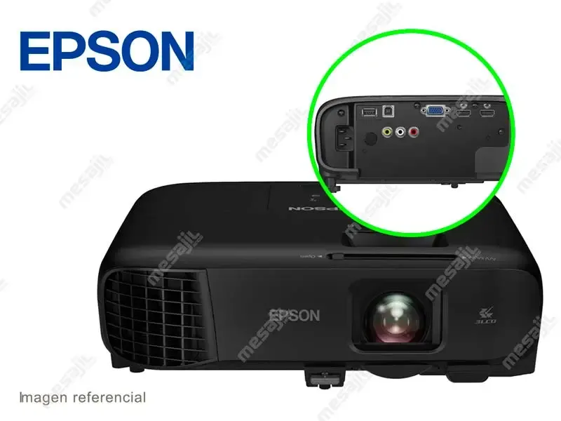 Proyector Epson PowerLite  FH52+ 3LCD 4000 Lumens (V11H978021)