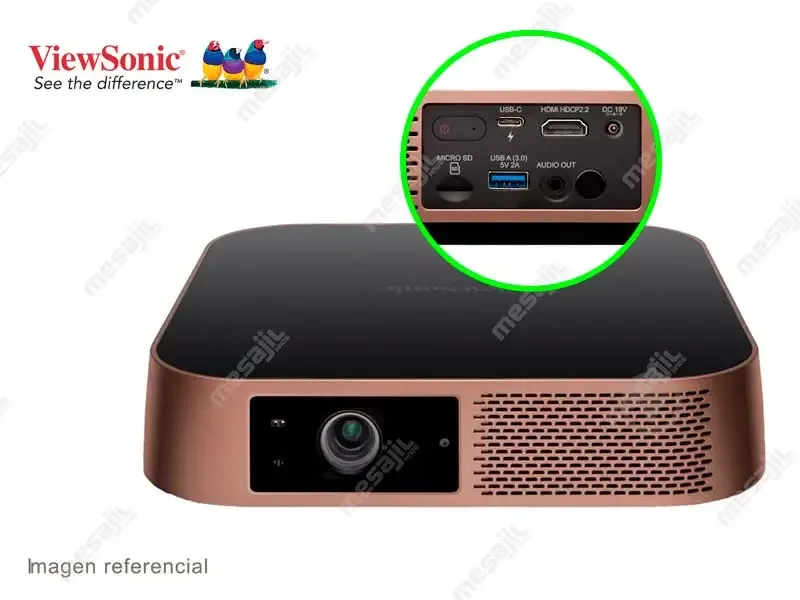 Proyector ViewSonic M2 Portatil Enfoque corto - 3D Ready