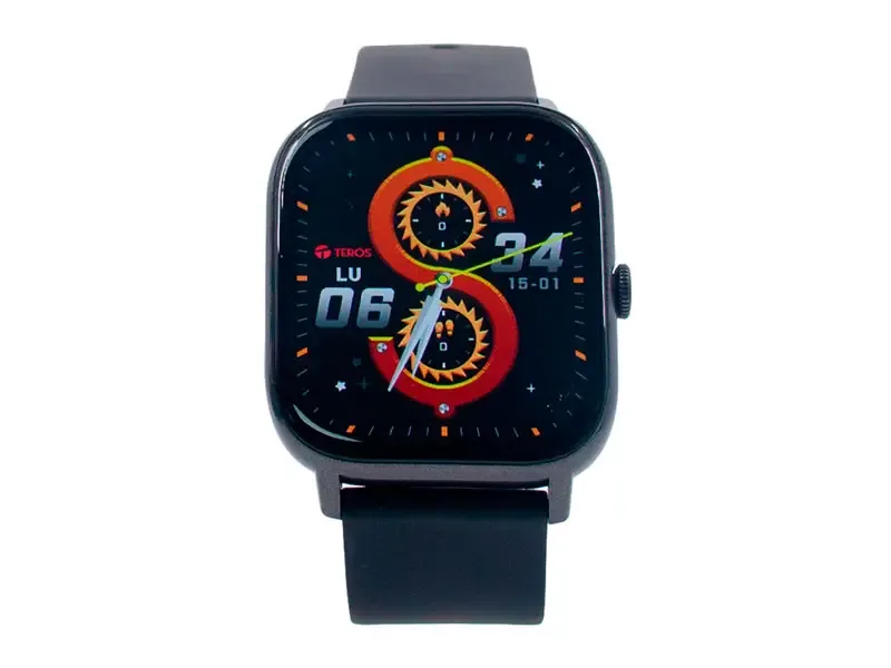 Reloj inteligente TEROS bluetooth TE-8084N 1.85" Negro