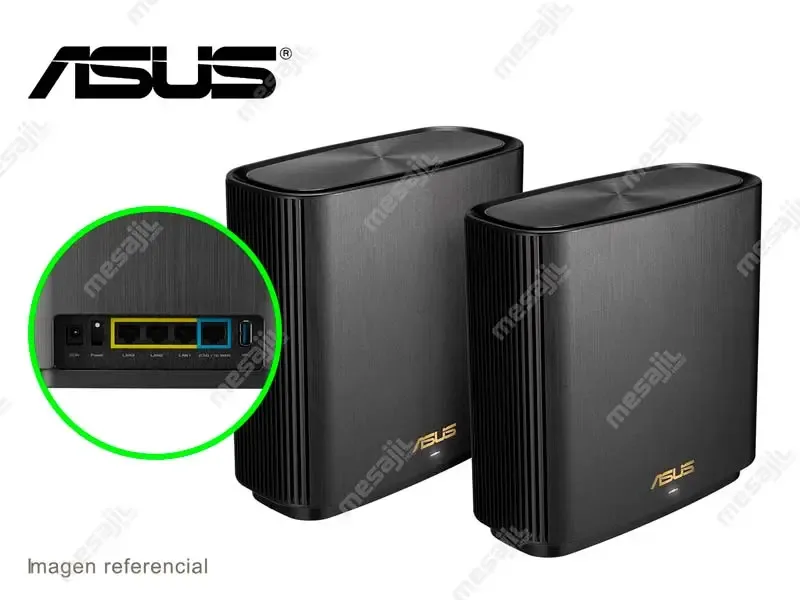 Router Asus ZenWifi AX7800 (XT9) TRI-BAND Mesh  (PAQ.x2) Charcoal