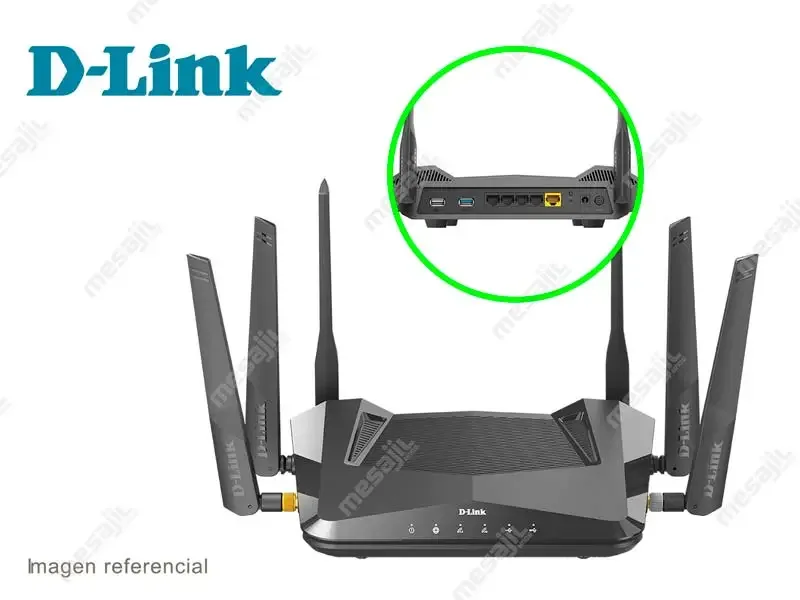 Router D-Link DIR-X5460-US AX AX5400 Mesh Wi-Fi 6-ROUTER