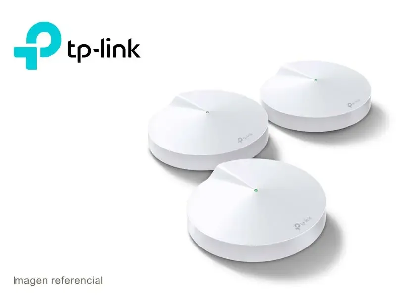 Router Mesh TP-Link Deco M9 AC2200 Smart Home Wi-Fi System Plus (packx3)