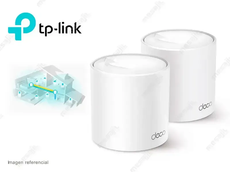 Router Mesh TP-Link Deco X50-2 AX3000 Dual Band Whole Home WiFi 6  (Packx2)