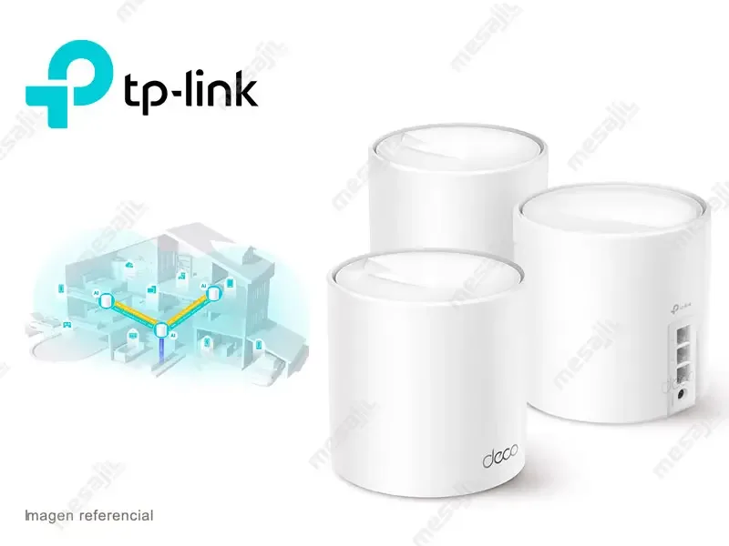 Router Mesh TP-Link Deco X50-3 AX300 Dual Band Whole Home WiFi 6  (Packx3)